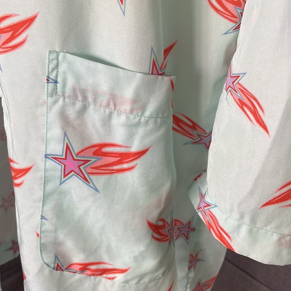 Hayley Elsaesser Canadian Psychedelic  Bowie Shooting Star Y2K Blazer J… - Picture 6 of 10